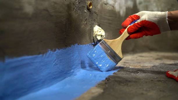 Commercial Waterproofing project at a Dalton, OH business property by SJ Waterproofing Pros